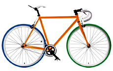 700C fixed gear bicycle